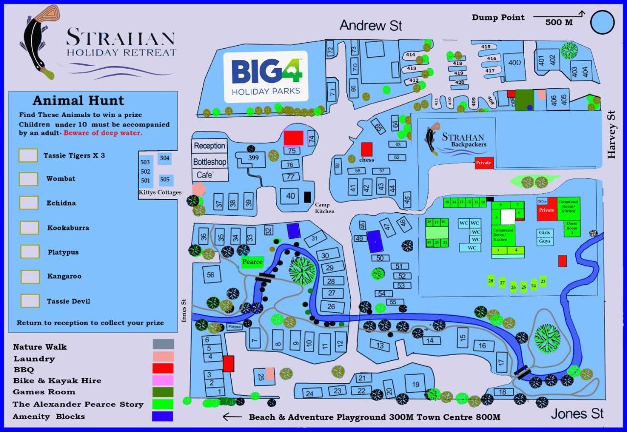 Big4 Strahan Holiday Retreat المظهر الخارجي الصورة